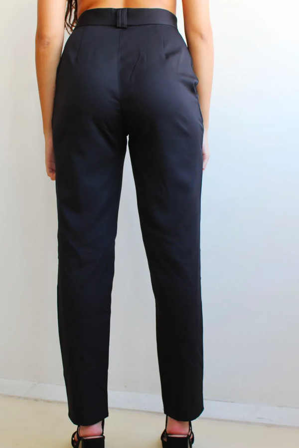 Calça Alfaiataria Slim Preta