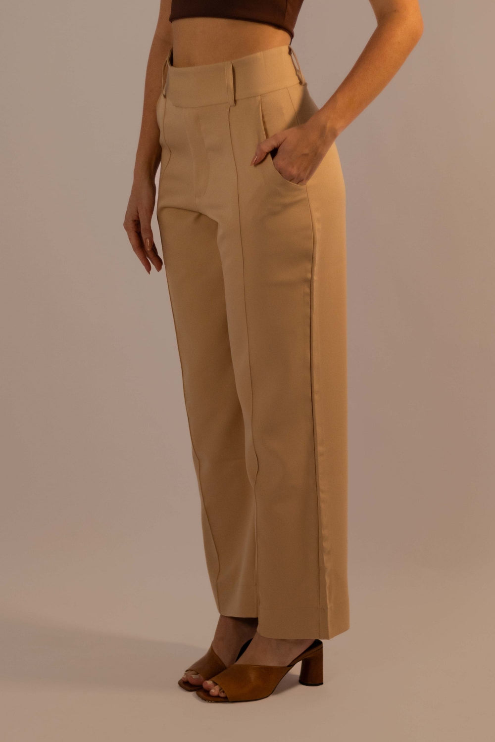Calça Alfaiataria Classic Bege