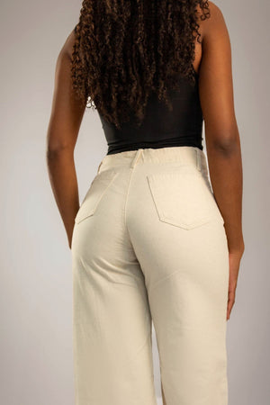 Calça Widde Leg Linho