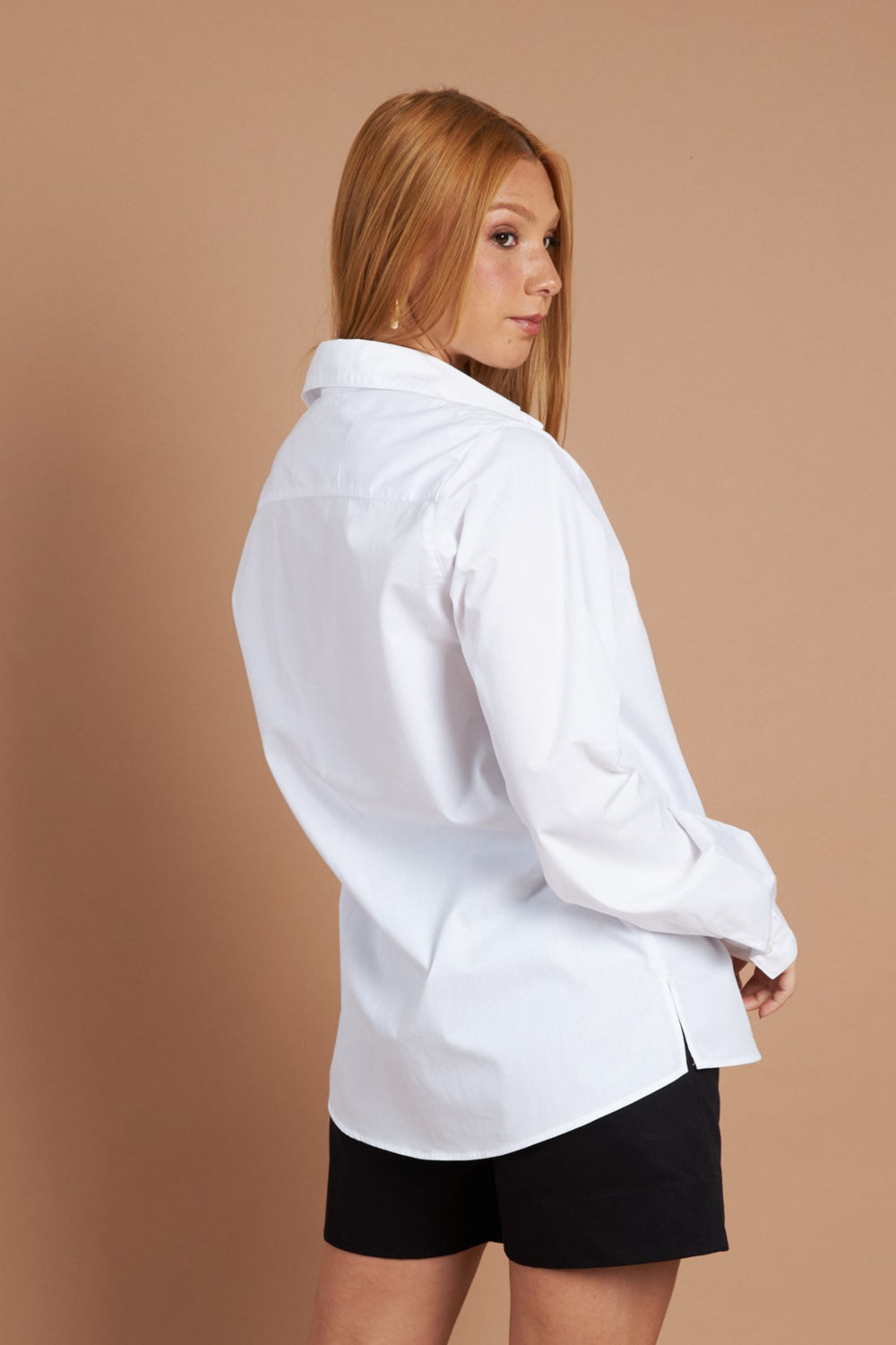 Camisa de Algodão Branca