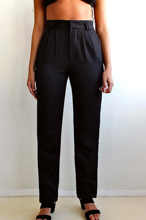 Calça Alfaiataria Slim Preta