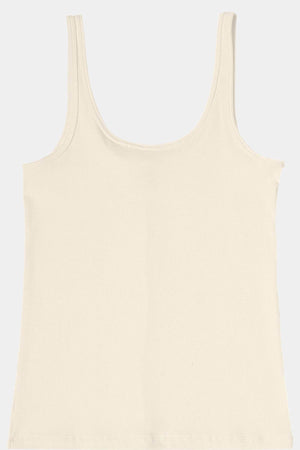 Regata Alça Fina Off White