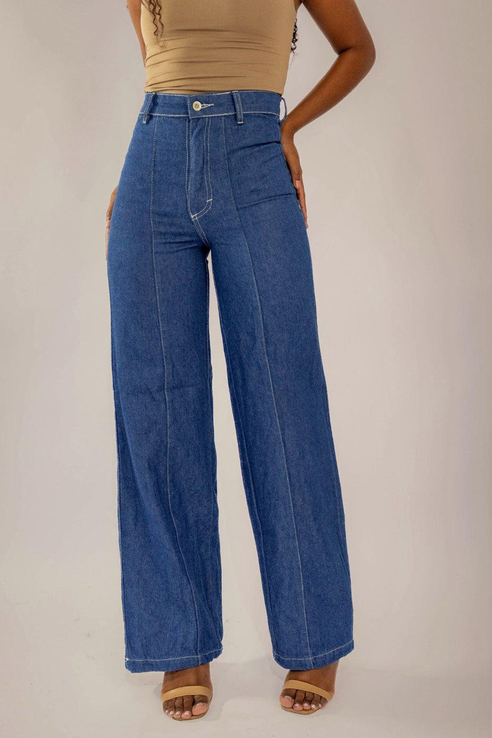 Calca Jeans Wide leg