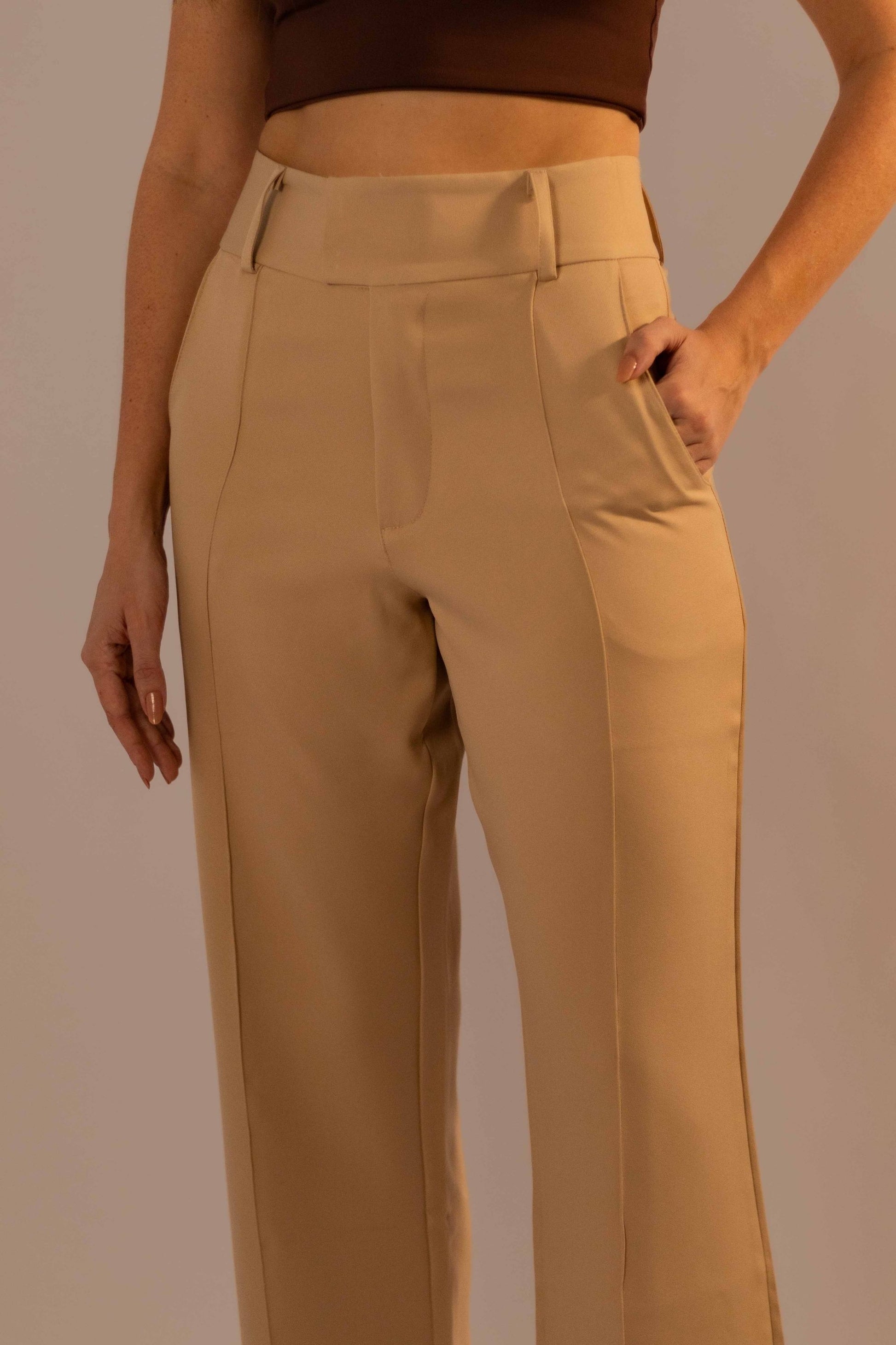 Calça Alfaiataria Classic Bege