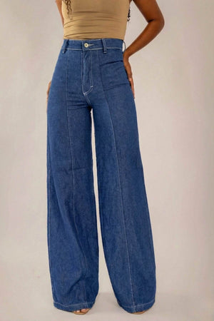 Calca Jeans Wide leg