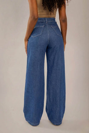 Calca Jeans Wide leg