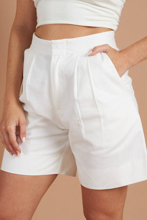 Short Alfaiataria Algodão Off