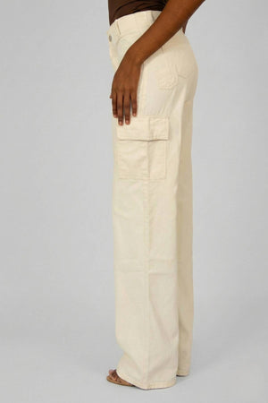 Calça Cargo Off white