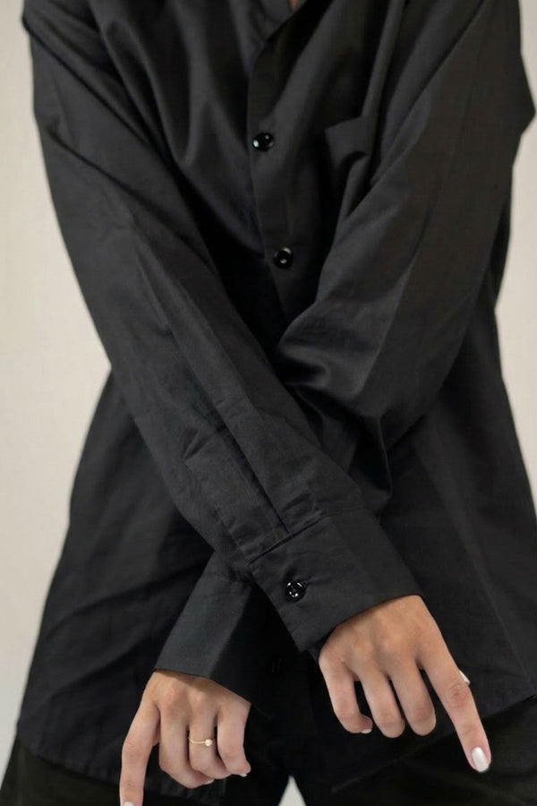 Camisa Algodão Preta