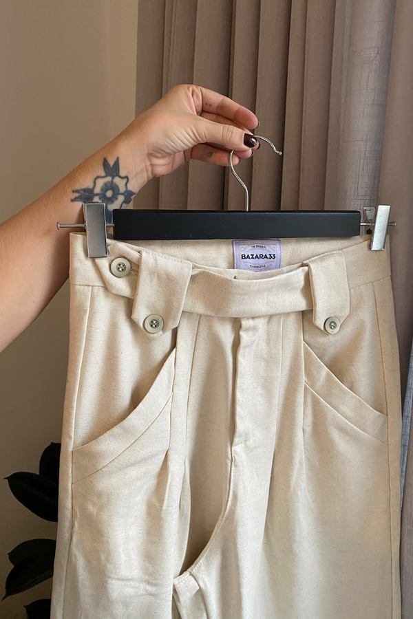 Calça Alfaiataria Vil Linho