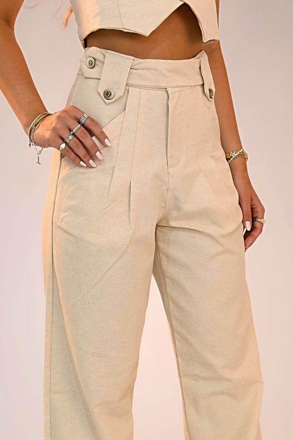 Calça Alfaiataria Vil Linho