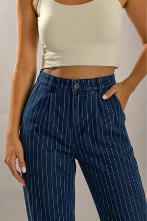 Calça Jeans Risca de Giz