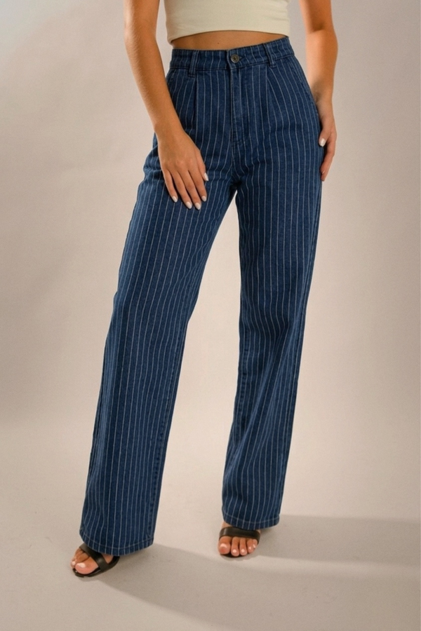 Calça Jeans Risca de Giz