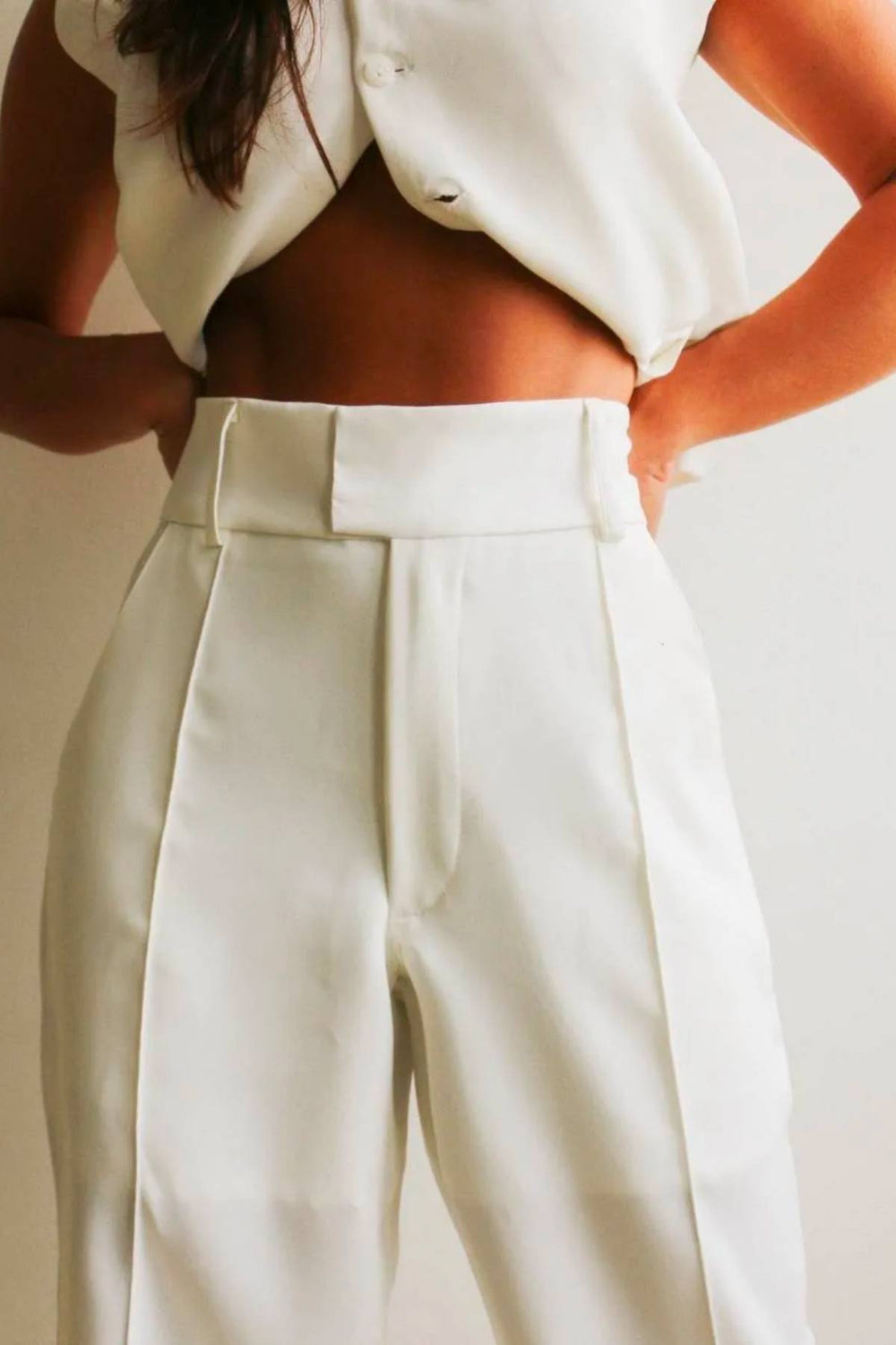 Calça Alfaiataria Classic Off white