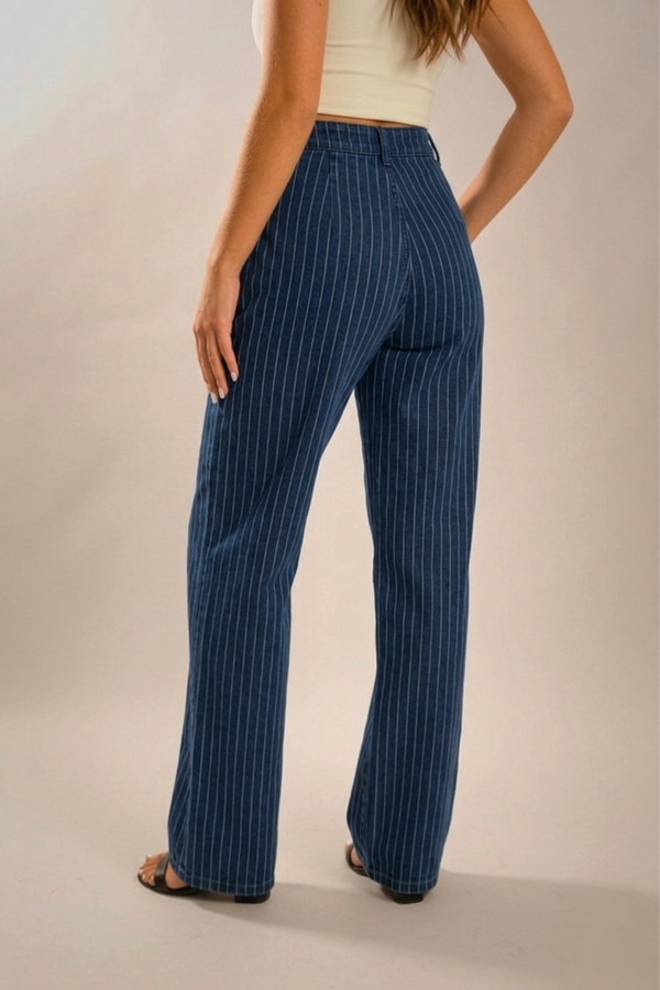 Calça Jeans Risca de Giz
