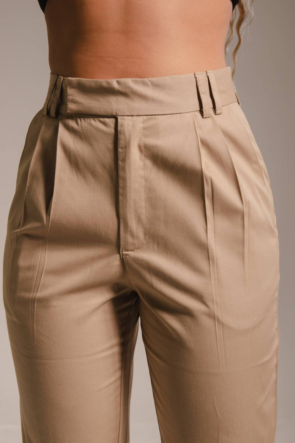 Calça Alfaiataria Cristal Avelã