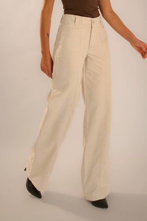 Calça Widde Leg Linho