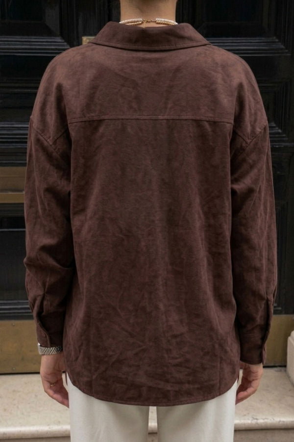 Camisa Fluida Viscose e Algodão