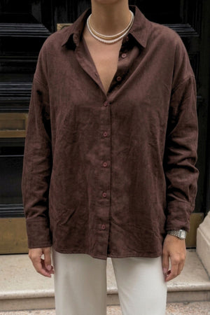 Camisa Fluida Viscose e Algodão