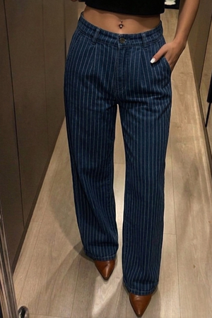 Calça Jeans Risca de Giz