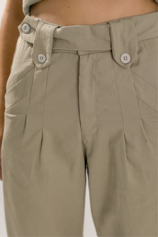 Calça Alfaiataria Vil Cinza