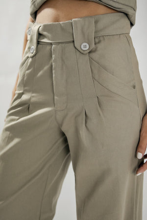 Calça Alfaiataria Vil Cinza