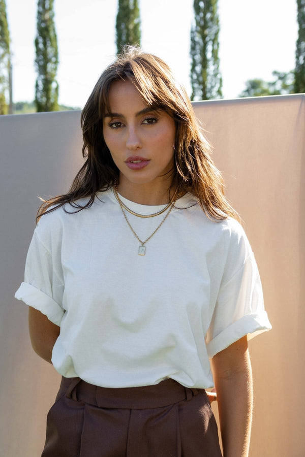 Camiseta Oversized Algodão Off-white