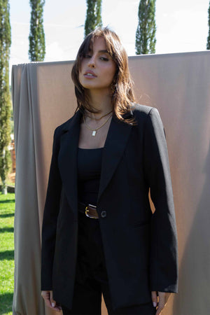 Blazer Slim Preto