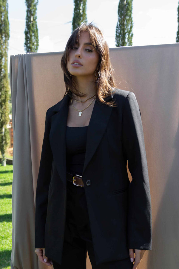 Blazer Slim Preto