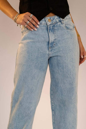 Calça Jeans Wide leg Clara