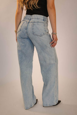 Calça Jeans Wide leg Clara