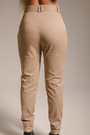 Calça Alfaiataria Cristal Avelã