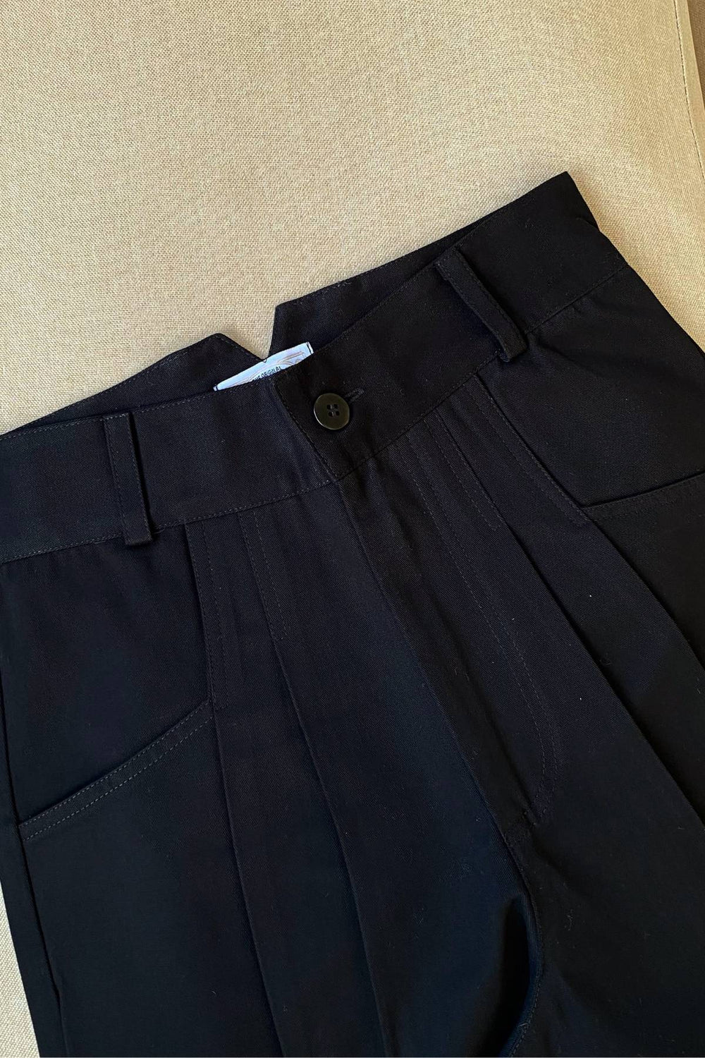 Calça Alfaiataria Reta Preta