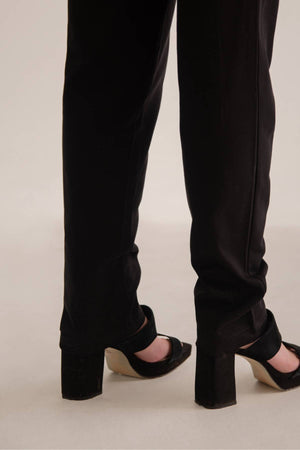Calça Alfaiataria Algodão Preta