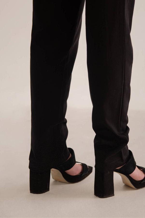 Calça Alfaiataria Algodão Preta