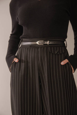 Calça Alfaiataria Roma Risca de Giz