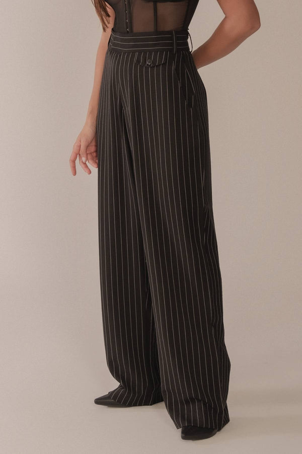 Calça Alfaiataria Roma Risca de Giz